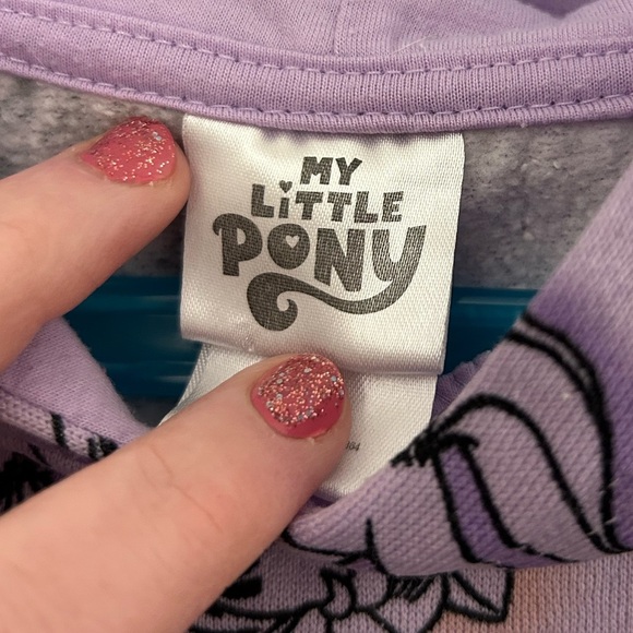My Little Pony Purple Sweatshirt, Sz L - Picture 3 of 6